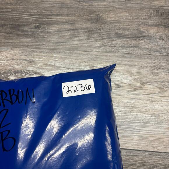 Carbon2Cobalt Red Blue Mens M 1/4 Button Mock Minimalist Casual Pullover Sweater - Picture 8 of 9